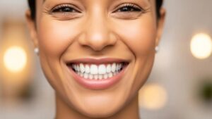 patient-smiling-with-bright-white-teeth-after-zoom-teeth-whitening-treatment