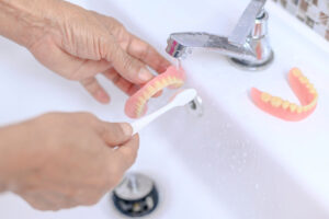 denture cleaning