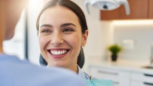 smiling-person-in-a-dental-office